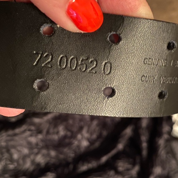 Cuir veritable King size Leather Belt - Picture 4 of 17